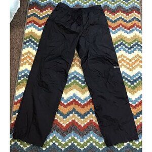Mens Eastern Mountain Black Waterproof Shell Pants